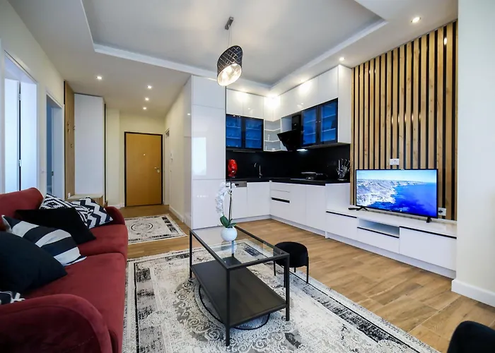 Bay View Balcony- Luxury With Free Parking Appartement *