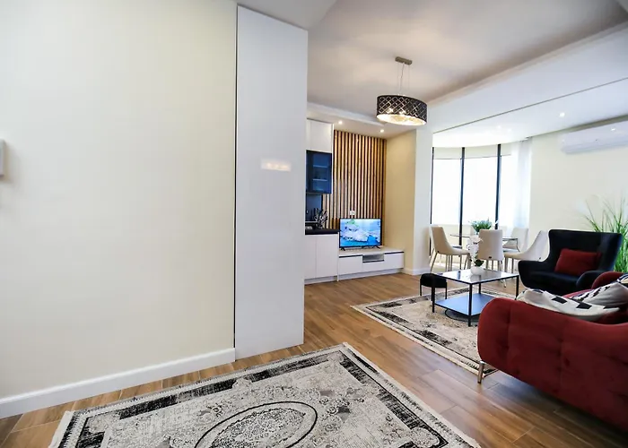 Bay View Balcony- Luxury With Free Parking Appartement